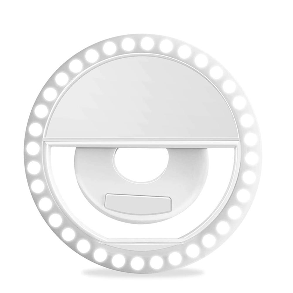 Stand Lighting Photography - USB 충전식 LED 셀카 링 라이트