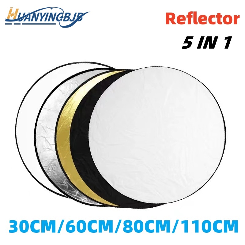 Photography Lighting Reflectors - HUANYINGBJB 휴대용 5 in 1 사진