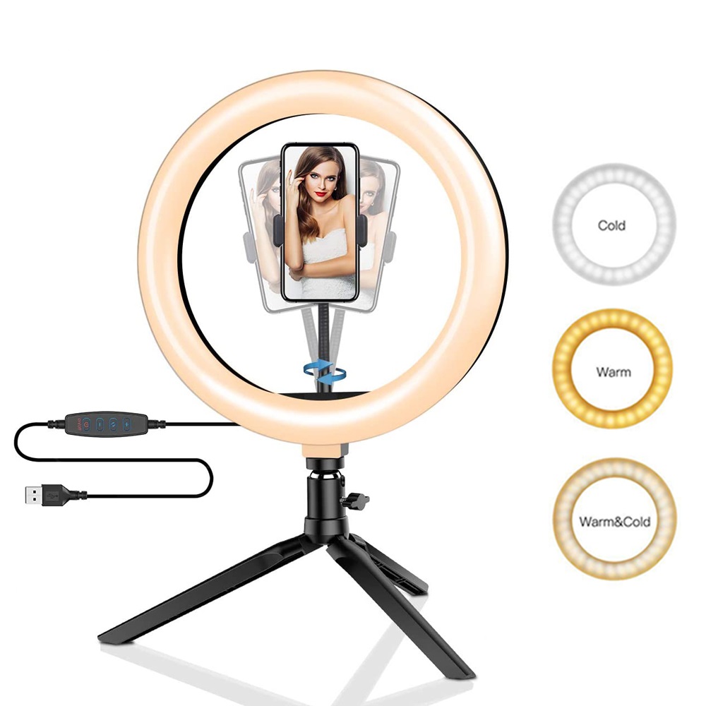 Stand Lighting Photography - 26cm 10 인치 Led 링 Selfie