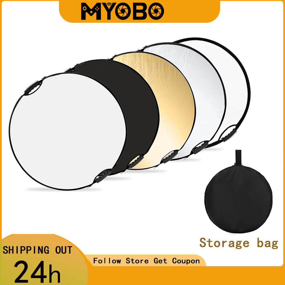 Photography Lighting Reflectors - MYOBO 반사판 사진 촬영용 접이식 조명
