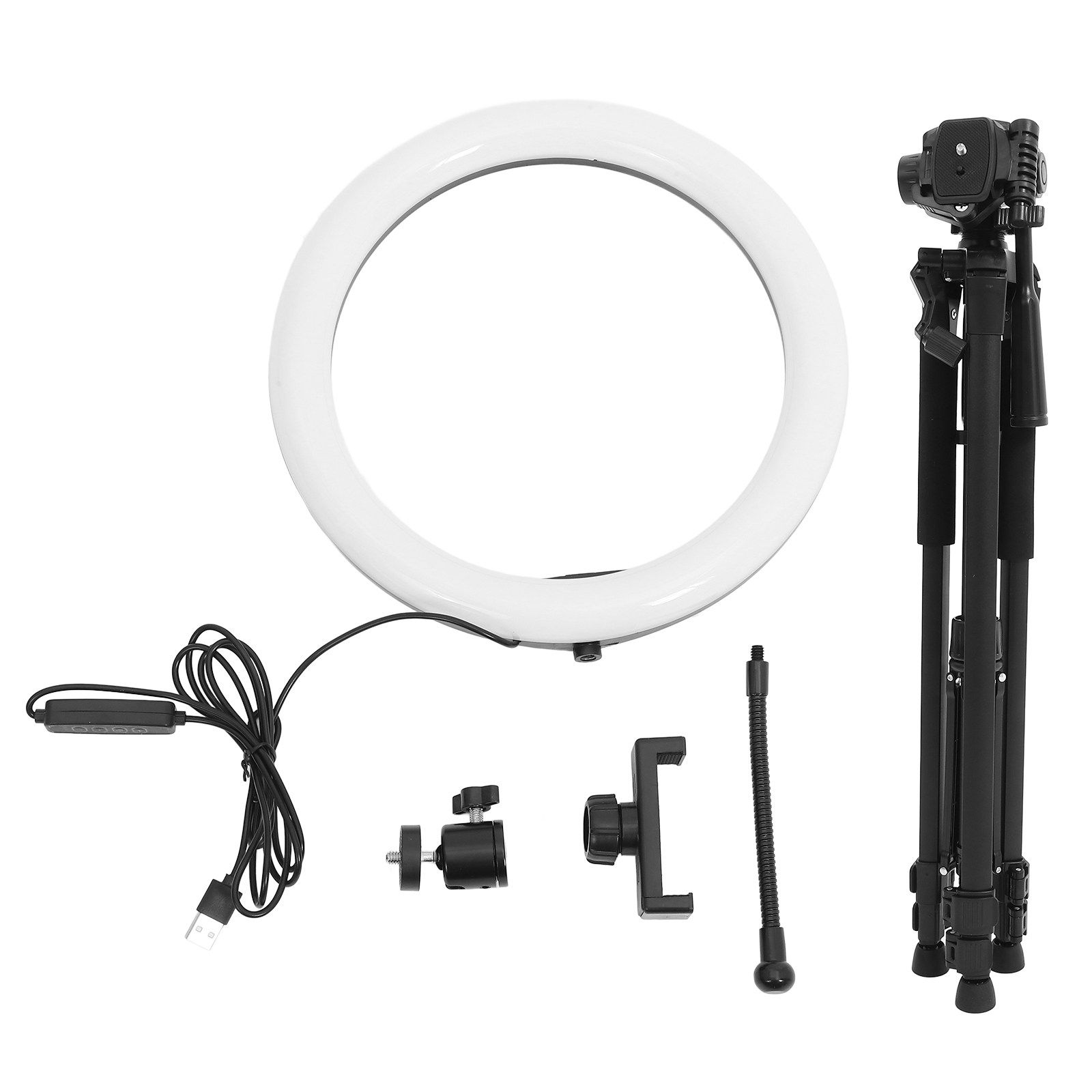 Makeup Photography Lighting - 16cm 조광 가능 회전식 LED 링
