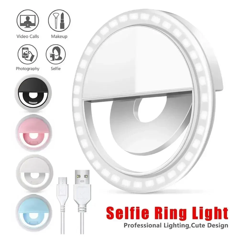 Stand Lighting Photography - LED Selfie 링 라이트 휴대 전화