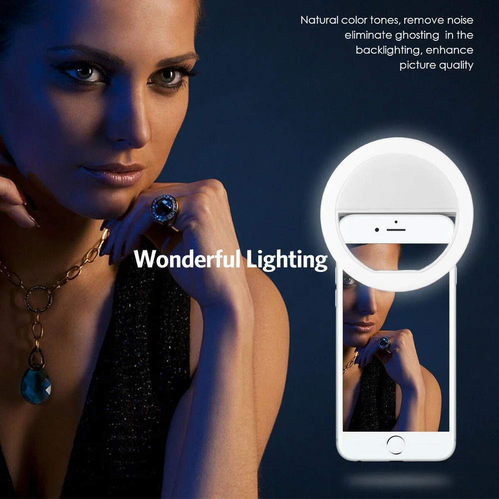 LED 셀카 조명 USB 충전식 LED 셀카 링 라이트 - Stand Lighting Photography 리뷰 및 가격
