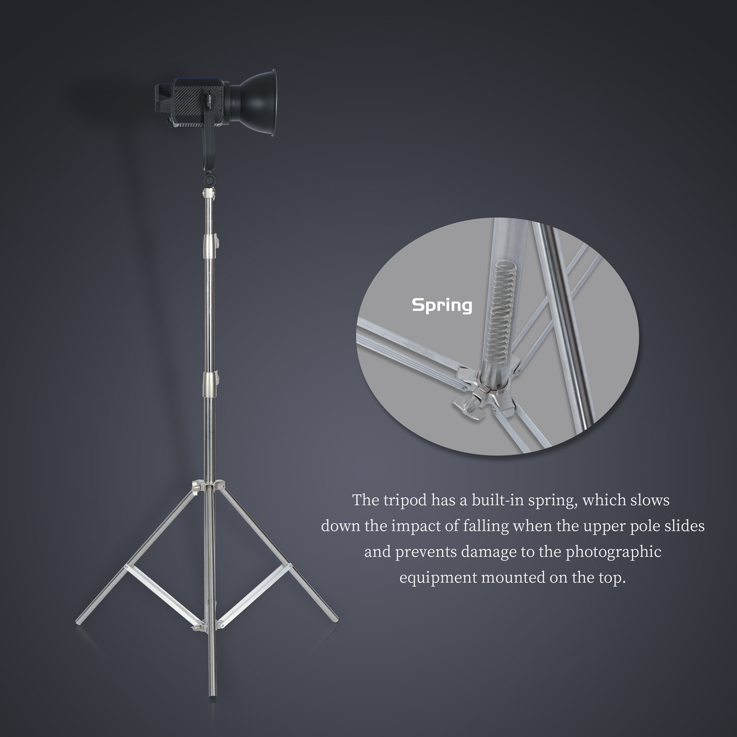 SH 2.8M 스테인레스 스틸 라이트 스탠드 헤비 듀티 - Boom Arm Stand 리뷰 및 가격