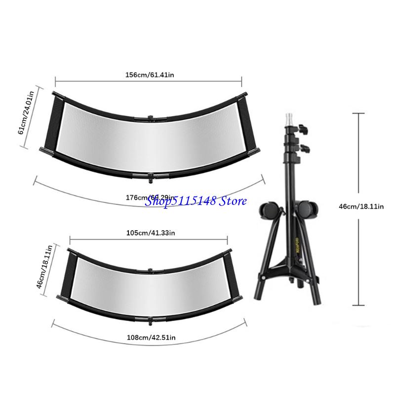 F3MA 금속 프레임이 있는 컴팩트 곡선 사진 반사경  - Photography Lighting Reflectors 리뷰 및 가격