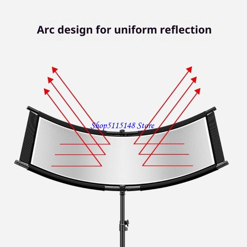 F3MA 금속 프레임이 있는 컴팩트 곡선 사진 반사경  - Photography Lighting Reflectors 리뷰 및 가격