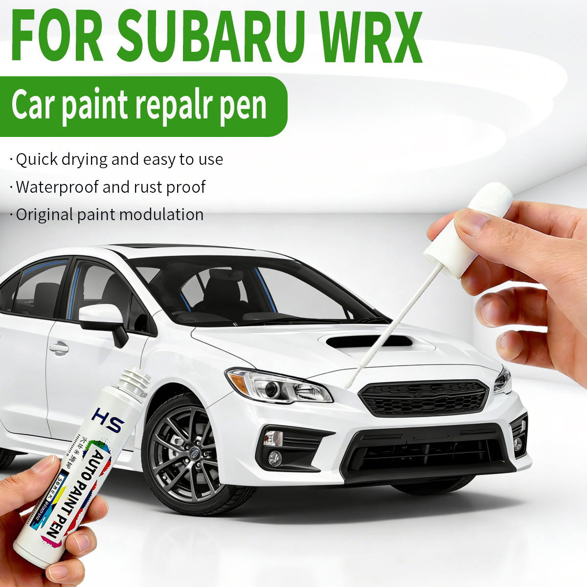 스바루 WRX 스크래치 제거 및 페인트 복원 펜 화이트 - Makeup Photography Lighting 리뷰 및 가격