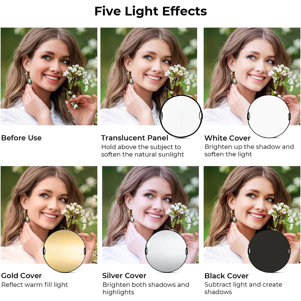 MYOBO 반사판 사진 촬영용 접이식 조명 반사판 (휴 - Photography Lighting Reflectors 리뷰 및 가격