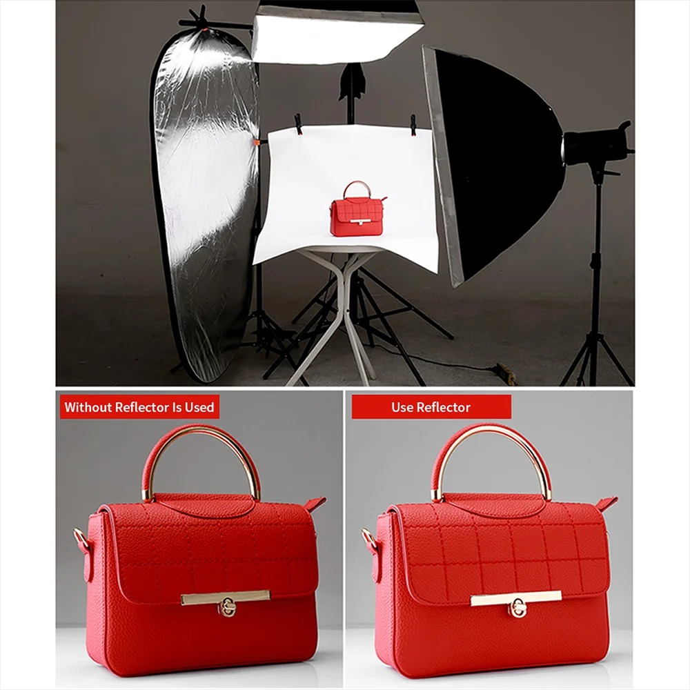 60/80/110CM 5-in-1 접이식 라이트 반사판 - Photography Lighting Reflectors 리뷰 및 가격