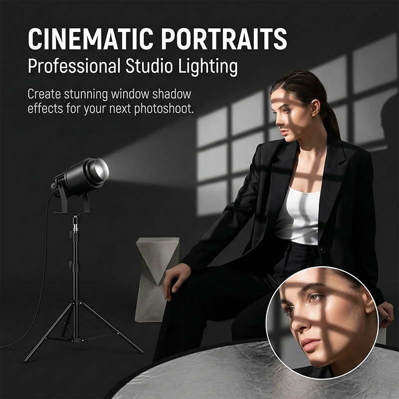 15W 가상 가짜 창문 프로젝션 램프 LED 사진 조명 - Photography Lighting No Shadows 리뷰 및 가격