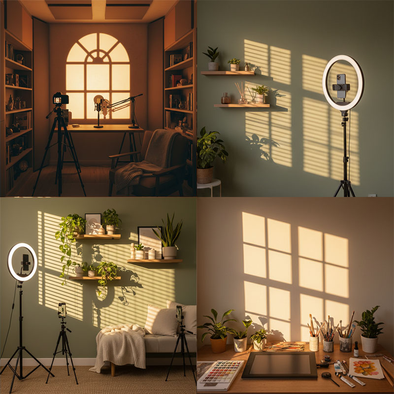 창문 고보 프로젝터 조명 12개 디스크 그림자 램프 침 - Photography Lighting No Shadows 리뷰 및 가격
