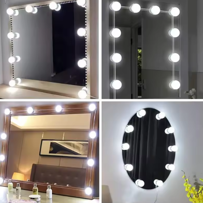 LED 화장대 조명 할리우드 스타일 USB 디밍 가능  - Makeup Photography Lighting 리뷰 및 가격