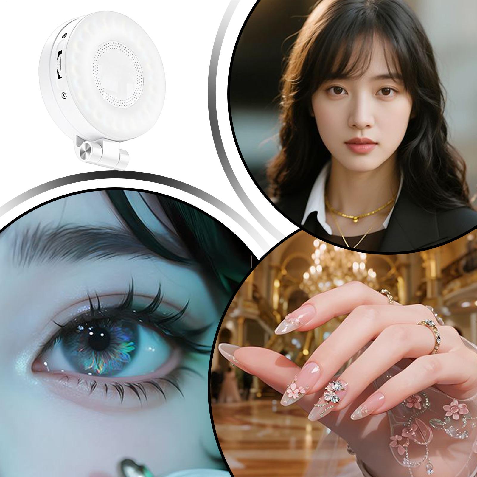 휴대용 셀카 조명 클립형 마그네틱 폰 링 라이트 3가지 - Makeup Photography Lighting 리뷰 및 가격