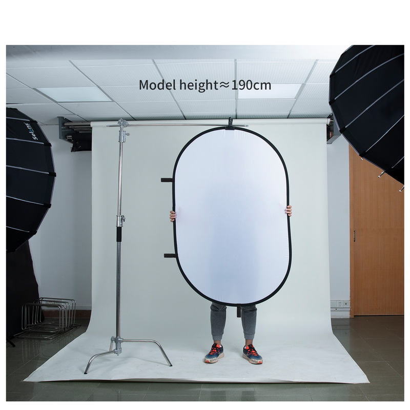 100X150CM 접이식 타원형 반사판 소프트 라이트  - Photography Lighting Reflectors 리뷰 및 가격